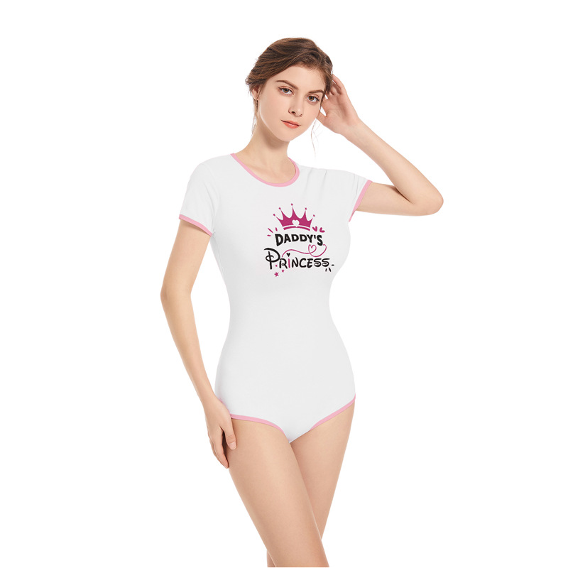 Be Ur Princess Cotton Bodysuit Romper Onesie Pajamas Bodysuit Top